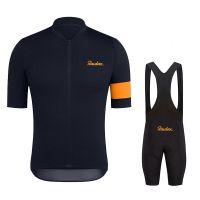 raudax 2025 conjuntos de jersey de manga corta para hombre ropa de ciclismo para hombre ropa de ciclismo de verano pantalones cortos con pechera para triatlon traje uniforme para bicicleta