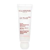 clarins uv plus 5p anti-pollution multi-protection moisturizing screen spf50 rose 50ml