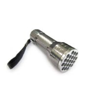 linterna led de aluminio de 21 led blanco frio