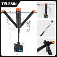 barra de flotacion subacuatica telesin palo selfie extensible para buceo tripode para gopro insta360 dji osmo accesorios para camaras de accion