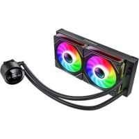 refrigeracion liquida gamemax iceburg 240 digital bk 240mm 2 ventiladores negra