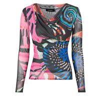 desigual camiseta manga larga galaxia lacroix para mujer
