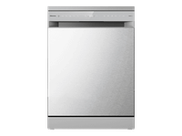 lavavajillas - hisense hs673a90x 16 servicios 7 programas 599 cm conectividad wi fi tercera bandeja inox