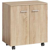 aparador 60x35x65 cm madera natural