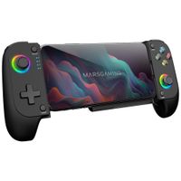 mando inalambrico bluetooth 50 para pc android ios y consolas r gamepad 2en1 con vibracion dual rgb y soporte smartphone 68r r mars gaming mgpx