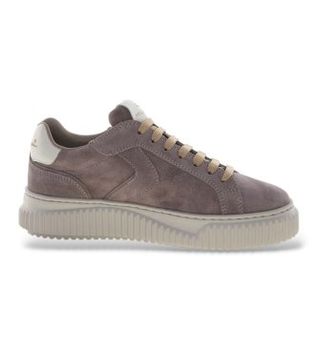 Voile blanche para mujer. 2017542 Zapatillas de Piel Lipari rosa oscuro (38), Plano, Cordones, Casual