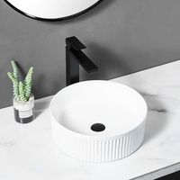 lavabo sobre encimera rea selina white