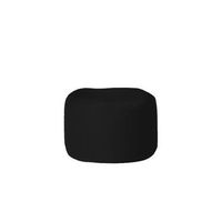 puf de jardin square negro