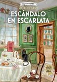 escandalo en escarlata cozy mystery