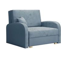 sillon columbus 160 azul tapiz 85x103x98cm