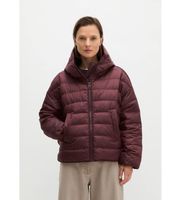marc opolo para mujer 5000013817 chaqueta acolchada de plumon con capucha relajada granate 34 casual poliester