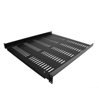 startech estante ventilado 1u para armario rack de servidores - bandeja universal voladiza para montaje en rack de 19 - capacidad de 25kg - de 20 d
