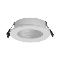 aro empotrable oniro redondo al34xd9cm policarbonato pc blanco