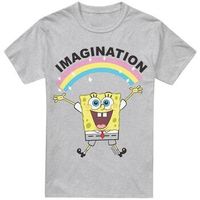 spongebob squarepants camiseta imagination 2 para hombre