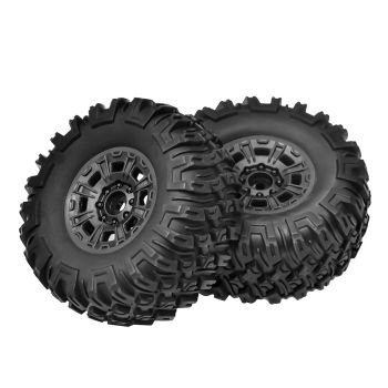 Neumáticos y llantas de camión de escalada Monster Rock Crawler actualizados 1/10 RC Car Wltoys MJX SCY Vehículos todo t