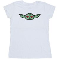 disney camiseta manga larga the mandalorian para mujer