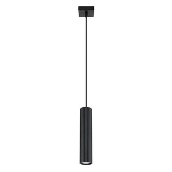 Lámpara colgante moto negro, 1 luz