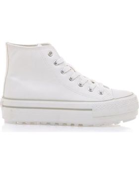 de MTNG ZAPATILLA MUSTANG ACTION PU WHITE 60424 C19667 BLANCO