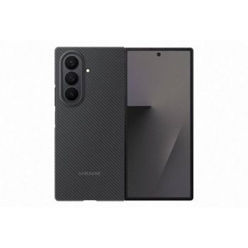 Samsung Funda Carbon Shield negra y protector de pantalla para Z Fold7