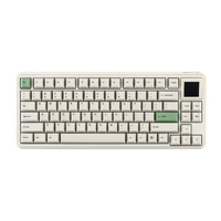 teclado mecanico epomaker rt75 75 ansi us layout con cablebtinalambrico 24ghz diseno thocky gasket pantalla de 154r intercambiable en caliente y rgb