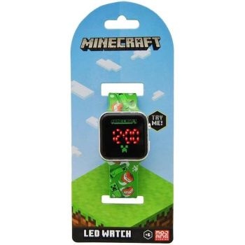 KIDS RELOJ LED MINECRAFT MINECRAFT 18x7x1 Cms.