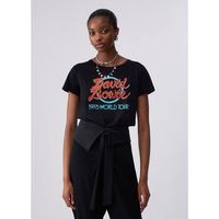 liu jo tops y camisetas t-shirt con estampado para mujer