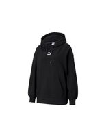 sudadera puma classic oversize mujer negro