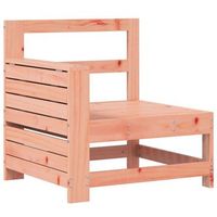 sofa de jardin  sofa de exterior con reposabrazo mesa auxiliar madera douglas