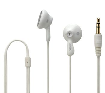 LOGIK Gelly LGELWHT16 Headphones - White, White
