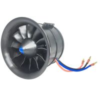 hobbyocean 90 mm unidad de ventilador ducted electrico edf de 12 aspas con motor brushless de 6s 1450kv y 8s 1100kv esc