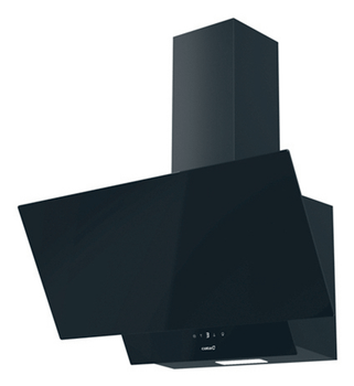 CAMPANA CHIMENEA CATA JUNO 7000 GBK ANCHO 70 CM NEGRA