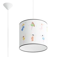 lampara colgante infantil alice 30