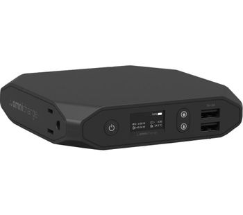 OMNICHARGE Omni 20+ Portable Power Bank - Black, Black