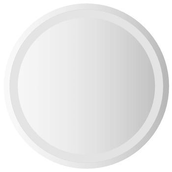 Espejo De Baño Led Redondo 50 Cm Vidaxl