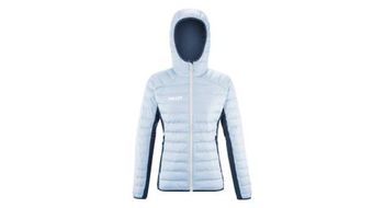 Sudadera millet fitz roy warm para mujer azul claro