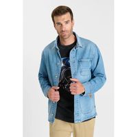 le temps des cerises camisa manga larga camisa vaquera mauri para hombre