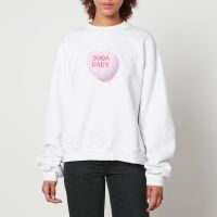 alexander wang suga baby cotton-jersey sweatshirt - l
