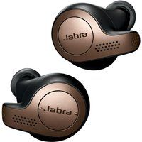 jabra elite 65t wireless bluetooth earphones - copper black black
