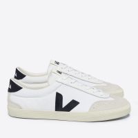 veja womens volley cotton-canvas and suede trainers - uk 7