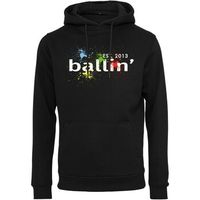 ballin est 2013 jersey paint splatter hoodie para hombre