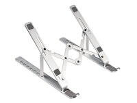 base refrigeracion ergonomica de aluminio plegable para portatiles conceptronic
