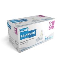 glucorx finepoint pen needles 6mm 31g