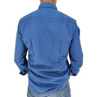 bastoncino camisa manga larga simo para hombre