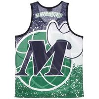 mitchell and ness camiseta tirantes nba dallas mavericks tank top para hombre
