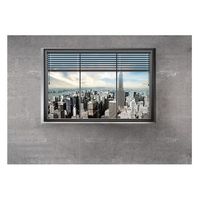 papel pintado 3d - mundo fuera de la ventana 250x175 cm