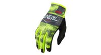 o  39 neal mayhem covert long guantes gris   amarillo fluo