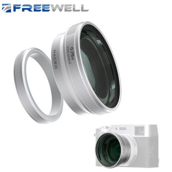 Freewell nuevo estilo 2 en 1 lente de cámara gran angular Macro para cámaras Fuji X100VI y X100V Fujifilm accesorios de fotografía