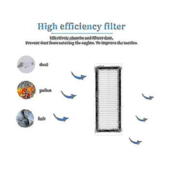 Repuestos Para Aspiradora Robot X20 Pro/x20, Cepillo Lateral Principal, Filtro Hepa, Mopa, Polvo B