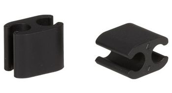 Caja de 10 clips duo elvedes negro 4 1 mm y 5 0 mm