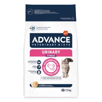 Advance Veterinary Diets Urinary Stress para gatos - 7,5 kg